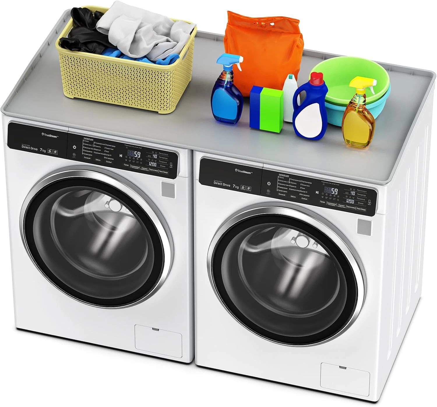 Washer Dryer Countertop - Large 54"×26.8" Washer a